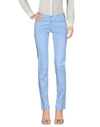Entre Amis Casual Pants In Sky Blue