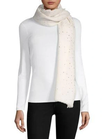 Bindya Embellished Evening Wrap In Ivory