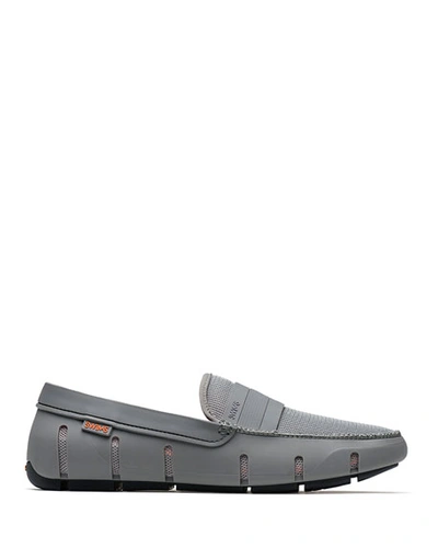 Swims Stride Bands Slip-on Loafer, Gray In Grey