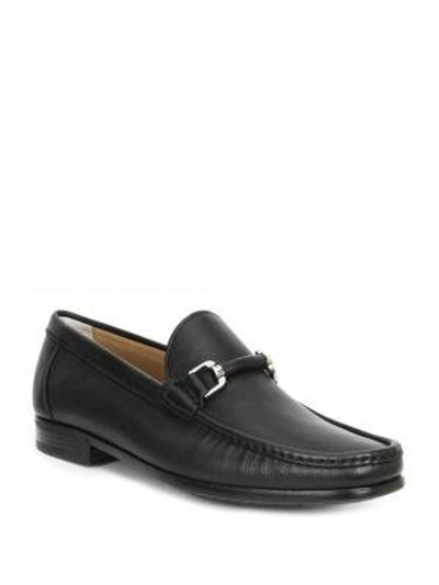 Bruno Magli Salento Moccasins In Black