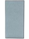 Valextra Long Billfold Cardholder - Blue