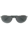Cartier Santos Sunglasses In Metallic