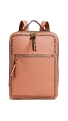 Calpak Kaya Laptop Backpack In Terracotta