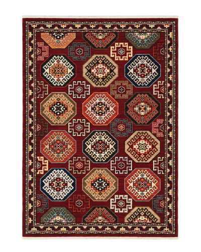 Stylehaven Lakeview Traditional Wool-blend Rug In Blue