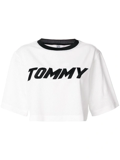 Tommy Hilfiger Tommy X Gigi Gigi Hadid Racing Ss Top In White
