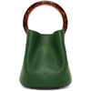 Marni Pannier Top Handle Bag - Green In 00v60 Emrld