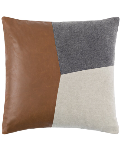 Surya Branson Down Pillow Kit In Brown