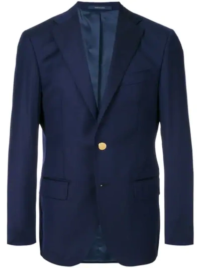 Fashion Clinic Timeless Single Breasted Blazer In Blue