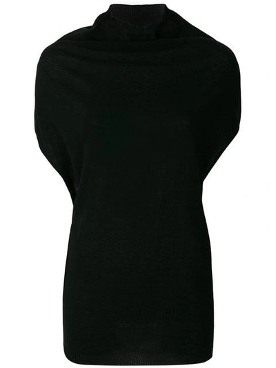 Rick Owens Dropped Shoulder Knit Top