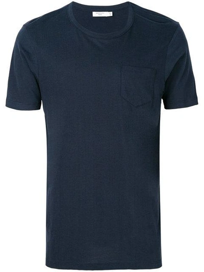 Fashion Clinic Timeless Pocket Tee In Blue