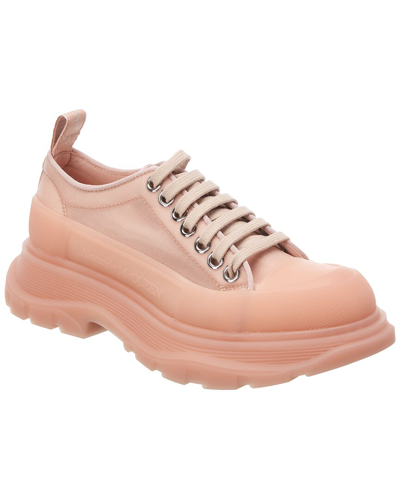 Alexander Mcqueen Tread Slick Mesh Sneaker In Pink