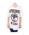 Moschino Front Logo Patchwork T-shirt - White