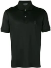 Alexander Mcqueen Black Piqué Cotton Polo Shirt
