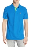Psycho Bunny St. Croix Regular Fit Polo Shirt In Daphne