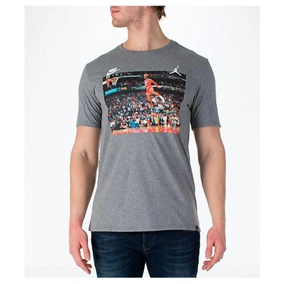 Nike Men s Jordan Sportswear 1988 Dunk T shirt Grey ModeSens