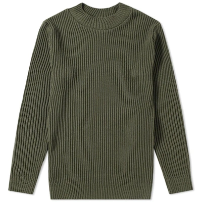 S.n.s Herning S.n.s. Herning Patent Crew Knit In Green