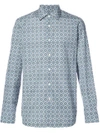 Prada Patterned Tile Shirt