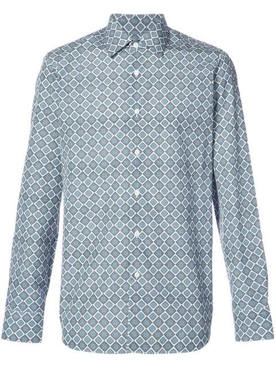 Prada Patterned Tile Shirt