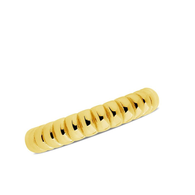 Sterling Forever 14k Over Silver Bubble Band Ring