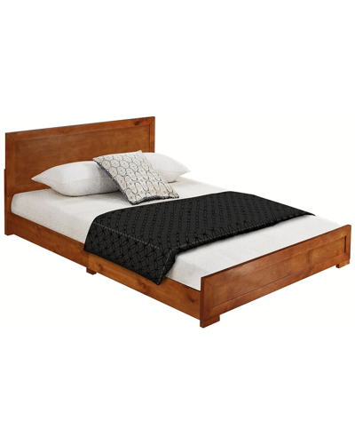 Camden Isle S Trent Wooden Platform Bed In Red