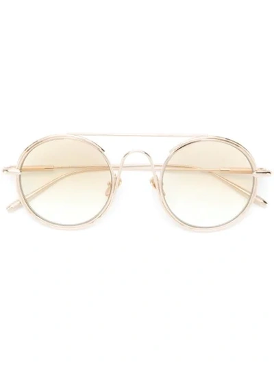 Frency & Mercury Checkmate Sunglasses In Metallic