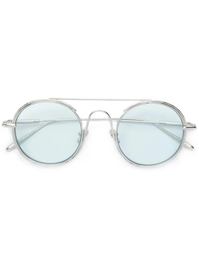 Frency & Mercury Checkmate Sunglasses - Metallic In Metallic