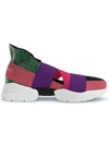 Emilio Pucci City Up Slip-on Sneakers In Multicolour