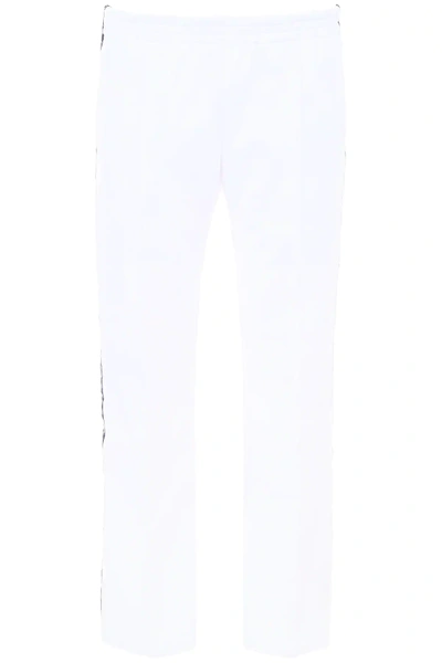 Faith Connexion Kappa Trousers In White,blue