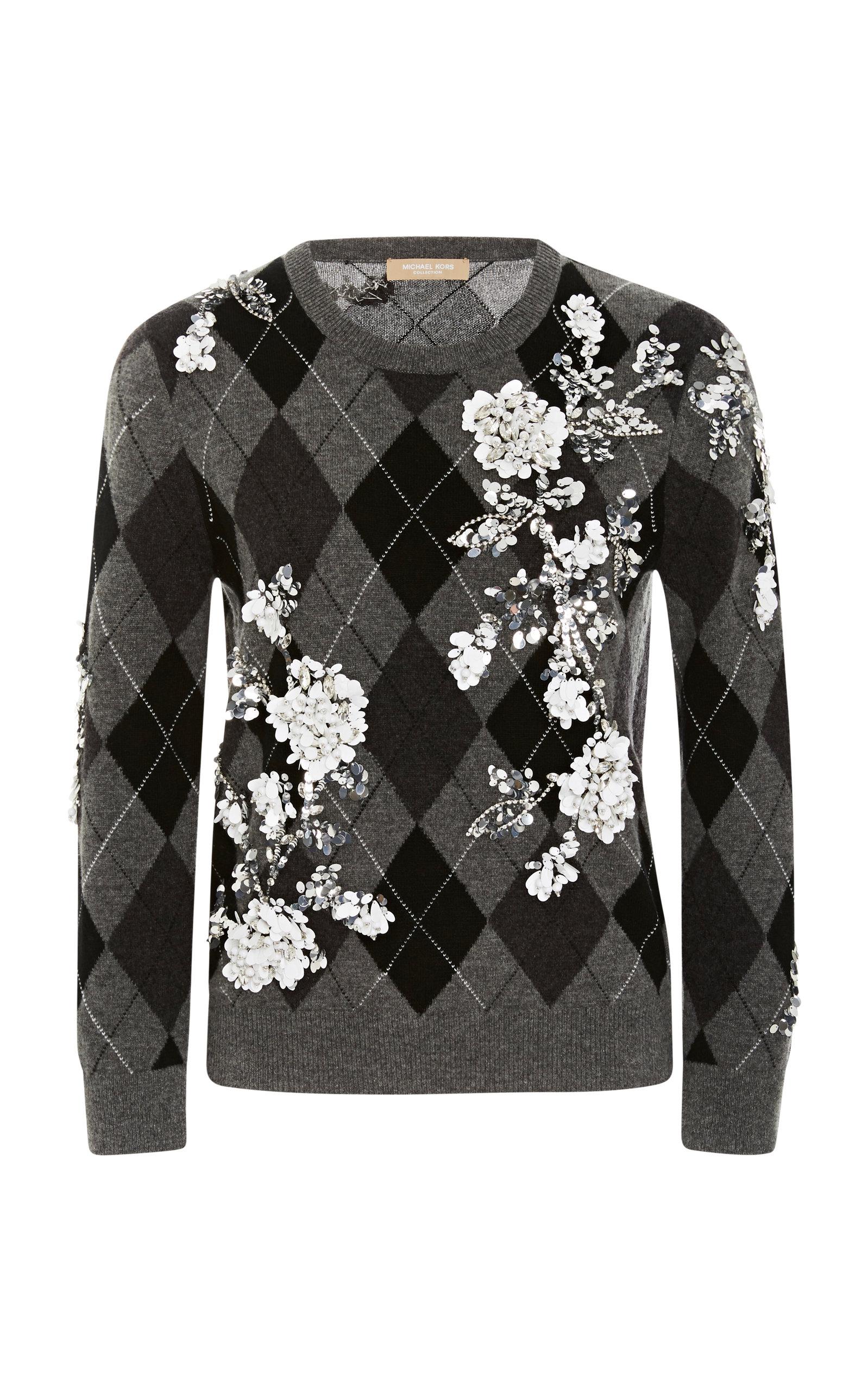 michael kors argyle sweater