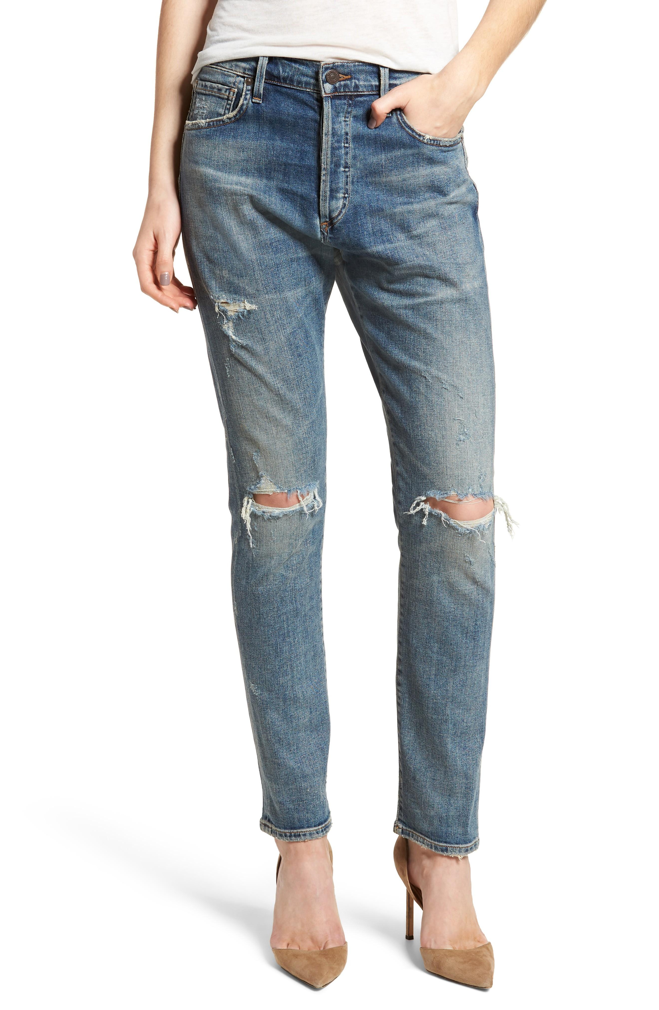 citizens of humanity corey slouchy slim jeans