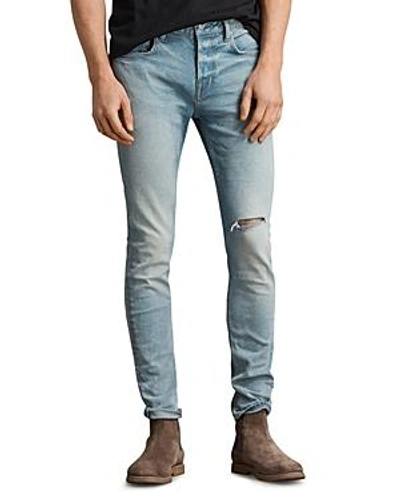 all saints cigarette jeans indigo Allsaints Index Cigarette Slim Fit Jeans In Indigo