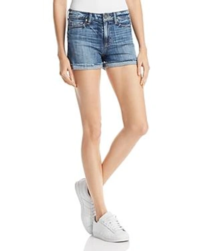 Paige Jimmy Jimmy Denim Shorts In Haley Destructed