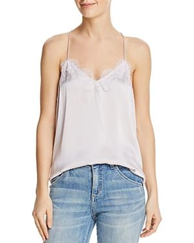 Cami Nyc Silk Racerback Camisole In Misty Lilac