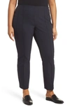 Lafayette 148 New York Plus Plus Size Gramercy Acclaimed-stretch Pants In Ink