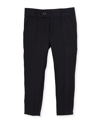 Appaman Kids' Straight-leg Suit Pants, Navy