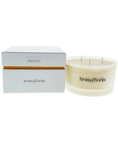 Aromaworks Serenity 3-wick Large Candle In Beige