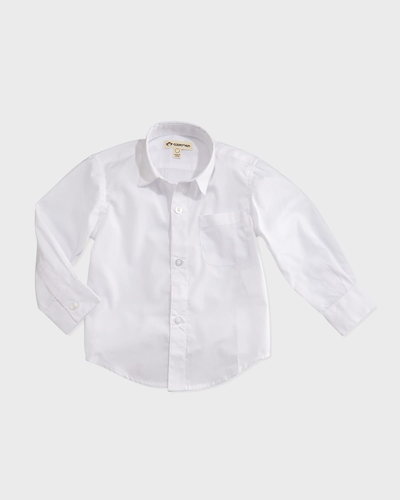 Appaman Kids' Solid Button-down Shirt, 2t-14 In White