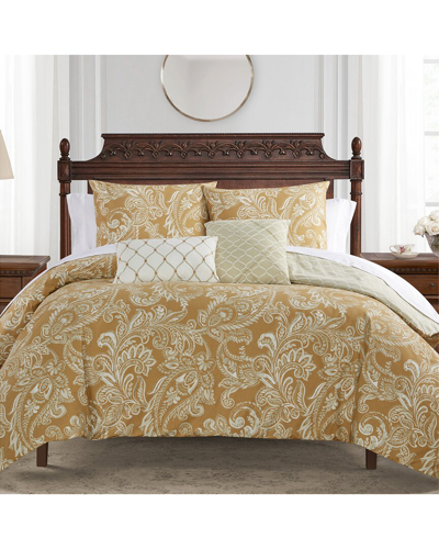 Waterford Arnet Comforter Set In Orange