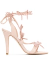 Red Valentino Dragonfly Sandals In Pink