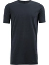 Rick Owens Drkshdw Level T Blue Cotton T-shirt
