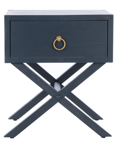 Safavieh Couture Odilia Nightstand In Navy
