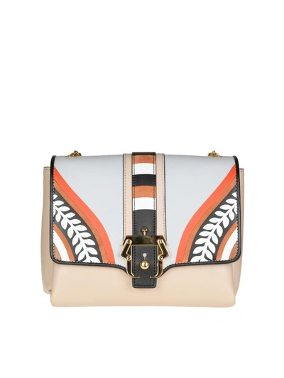 Paula Cademartori Alice Shoulder Bag In Multicolor Leather