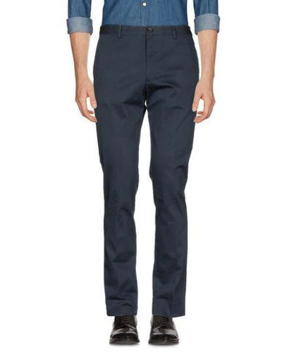 Ps By Paul Smith Casual Pants In Steel Grey