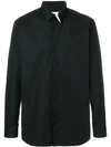 Givenchy Graphic Collar Shirt In Black