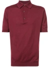 John Smedley Knitted Polo Shirt