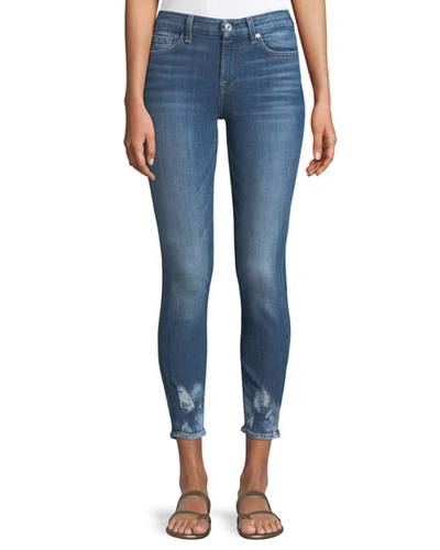 7 For All Mankind The Ankle Skinny Jeans In Desert Oasis 2