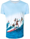 Orlebar Brown Surf Photo Print T In Blue