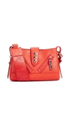 Kenzo Kalifornia Mini Shoulder Bag In Red