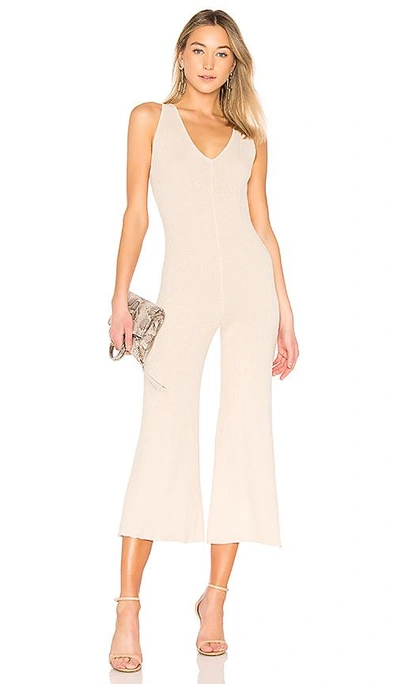 Ayni Bimisi Rib Jumpsuit In Pale Pink