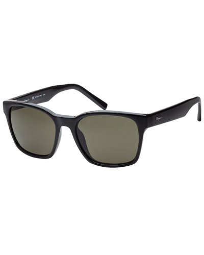 Ferragamo Women's Sf959s 55mm Sunglasses In Black